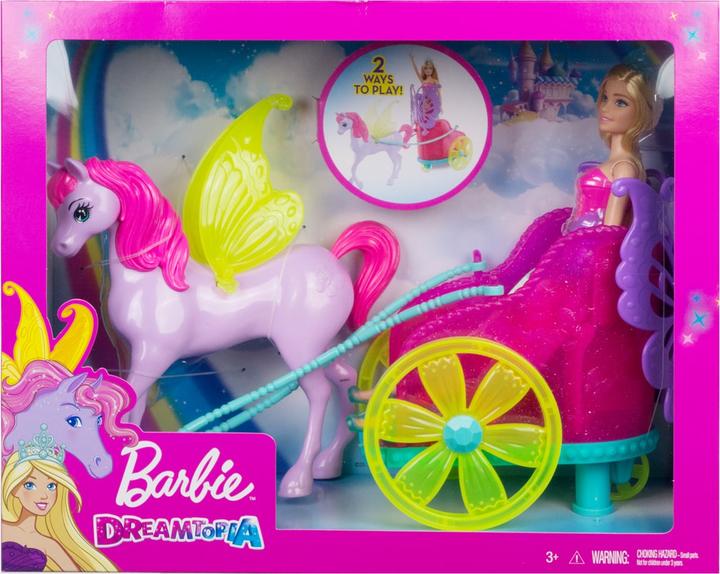 Actual product image Barbie Dreamtopia Princess, Pegasus & Chariot