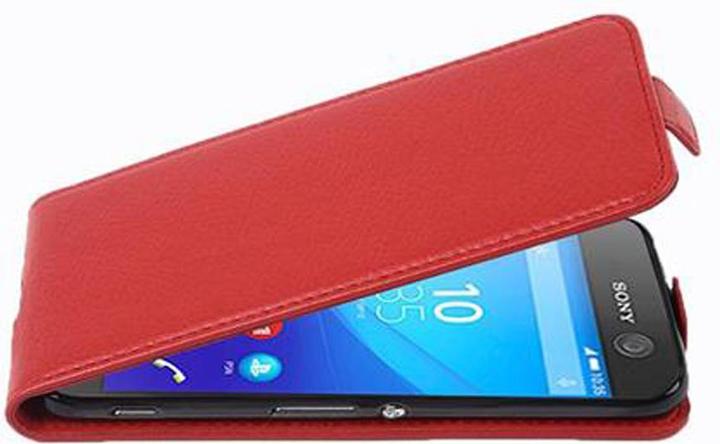 Actual product image Cadorabo Flip with structure cover (Sony Xperia M5)