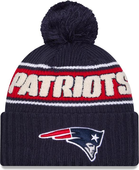 Produktbild New Era NFL Sideline Winter Mütze New England Patriots Navy