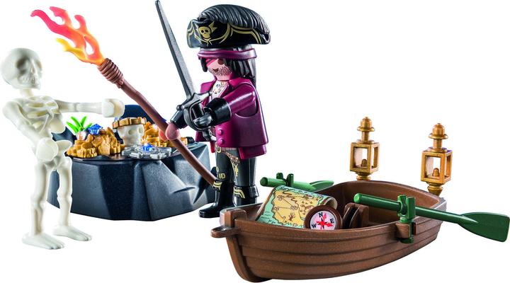 Produktbild Playmobil Starter Pack Pirat mit Ruderboot (71254, Playmobil Pirates)