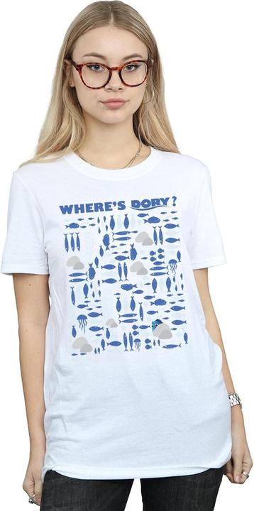 Immagine prodotto Disney Finding Dory Where's Dory? Maglietta Ampia Donna (XL)