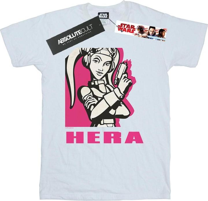 Actual product image Star Wars Mens Rebels Hera T-Shirt (S)