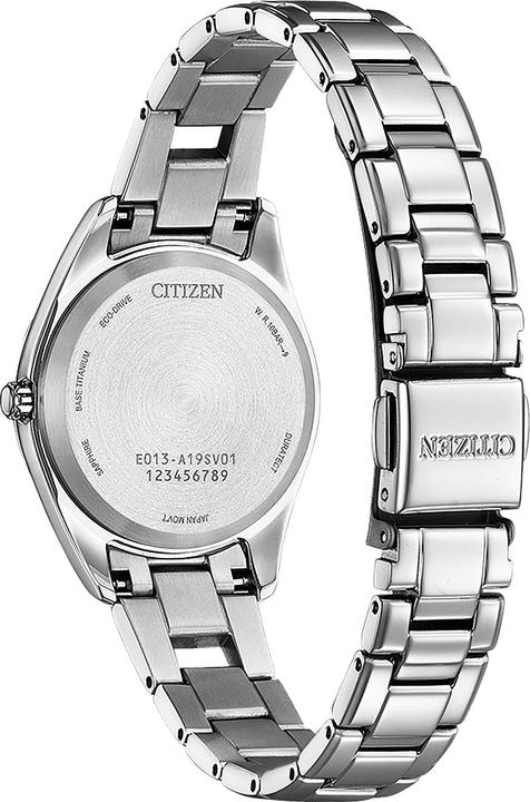 Image du produit Citizen EW2601-81M Eco-Drive Titanium Montre femme 29mm 10ATM (Montre analogique, 29 mm)