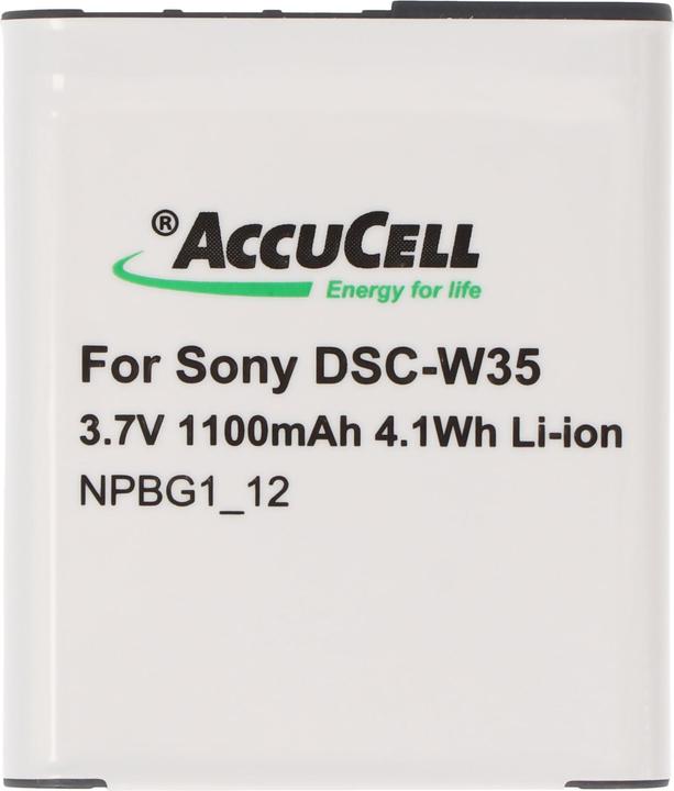 Actual product image Sony Battery NP-FG1 (Rechargeable battery)