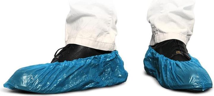 Image du produit Meditrade 1.000 ® Couvre-chaussures unisexes bleu taille unique (Couvre-chaussures)