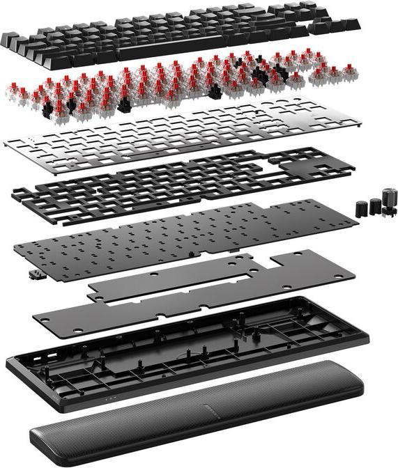 Produktbild Corsair K70 CORE TKL (DE, Kabellos, Kabelgebunden)