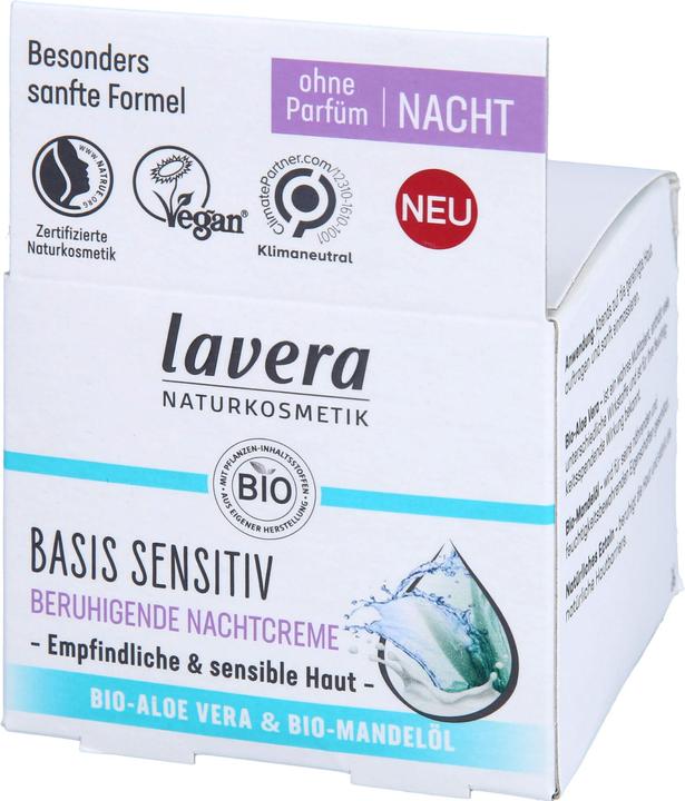 Immagine prodotto Lavera Crema notte rigenerante (50 ml, Notte)