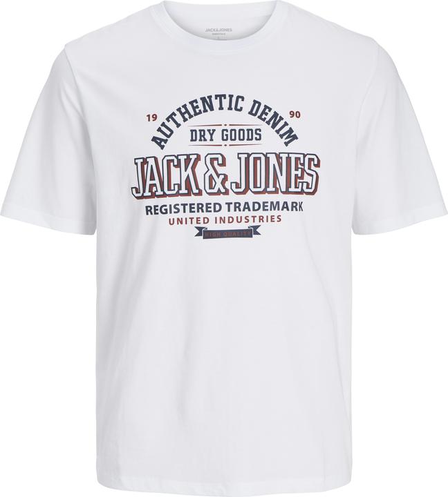 Produktbild Jack & Jones Jjelogo Tee Ss O-Neck 2 Col Aw24 S Pls (6XL)