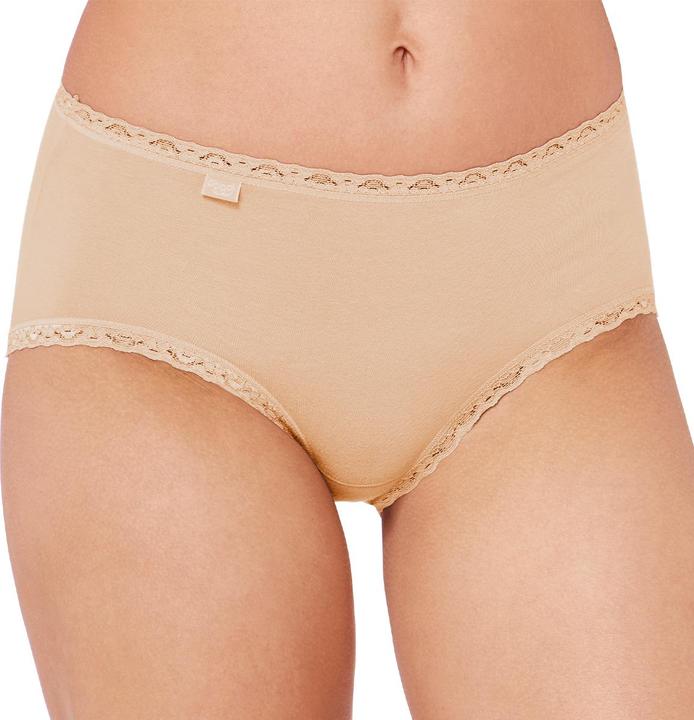 Produktbild Sloggi 6er Pack 24/7 Cotton Lace Midi Slip (38, M, 6er Pack)