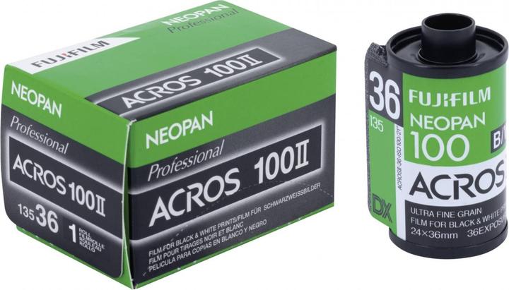 Actual product image Fujifilm Neopan Acros 100 II