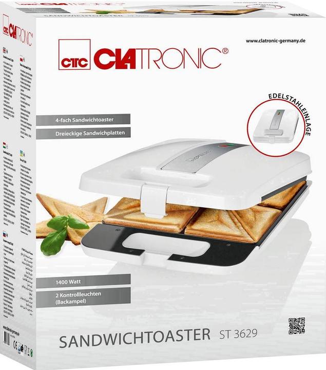 Image du produit Clatronic Sandwichtoaster