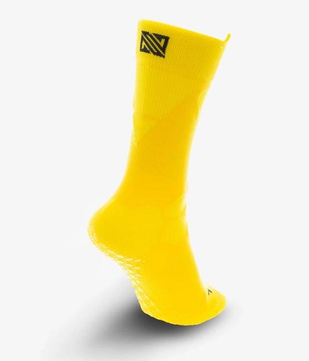 NovoSoxx Fussballsocken Gr. 42-47 Grip Socken Fussball Strümpfe GripSoxx Gelb (42 - 46, 46 - 47)
