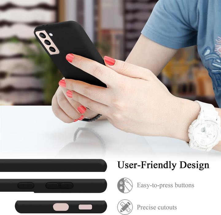 Produktbild Cadorabo TPU Liquid Silicone Case Cover (Samsung Galaxy S21+)