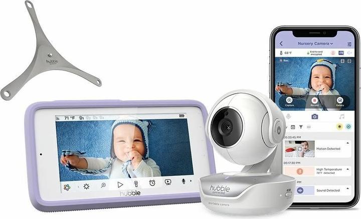Actual product image Hubble Connected Nursery Pal Deluxe (Baby Monitor Audio, 300 m)
