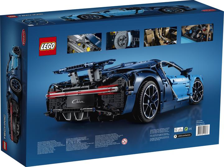 Image du produit LEGO Bugatti Chiron (42083, LEGO Technic, LEGO difficiles à trouver)