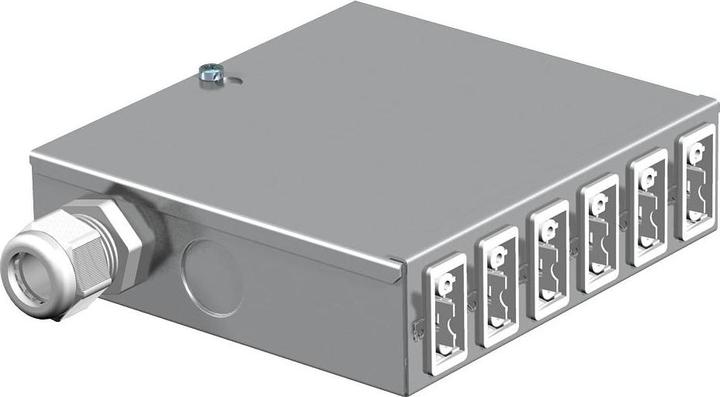 Actual product image OBO Bettermann OBO UVS6W2 Underfloor distributor (Terminal strips)