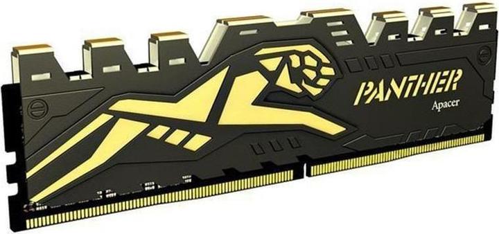 Produktbild Apacer DDR4 - 8GB - 3200 - CL - 16 - Single Panther Golden (1 x 8GB, 3200 MHz, DDR4-RAM, DIMM)