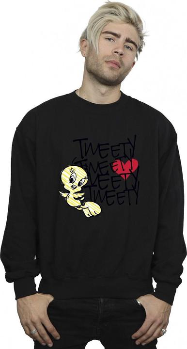 Immagine prodotto Looney Tunes Tweety Love Heart Felpa Uomo (M)