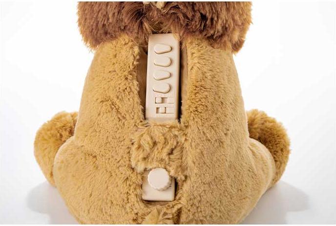 Actual product image Cloud B Cuddly Toy with Music Lion Louis (20.10 cm)