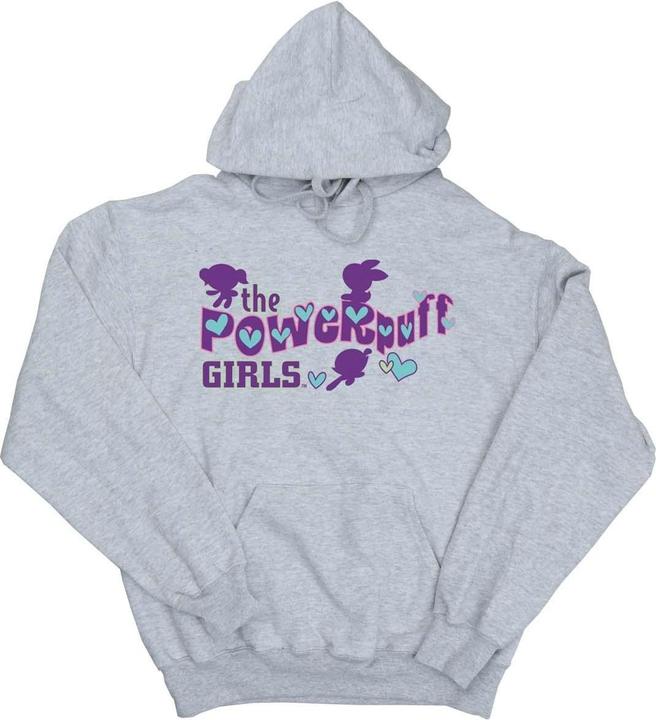 Image du produit The Powerpuff Girls - Sweat à capuche GIRLS PURPLE LOGO - Fille (104)