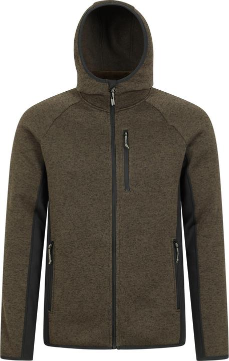 Actual product image Mountain Warehouse Mens Treston Fleece Hooded Hoodie (XL)