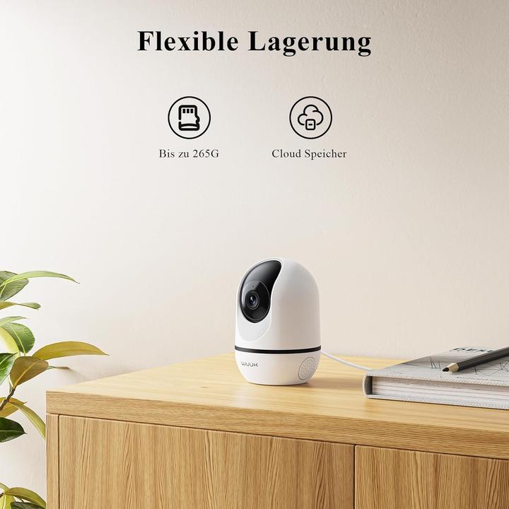 Produktbild WUUK 360° Innenüberwachungskamera mit Auto-Tracking