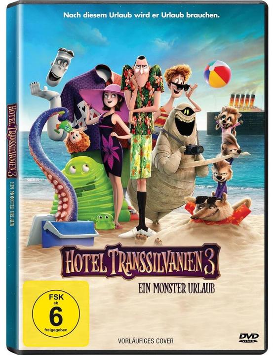 Produktbild Hotel Transsilvanien 3 - Ein Monster Urlaub (DVD, 2018, Deutsch)