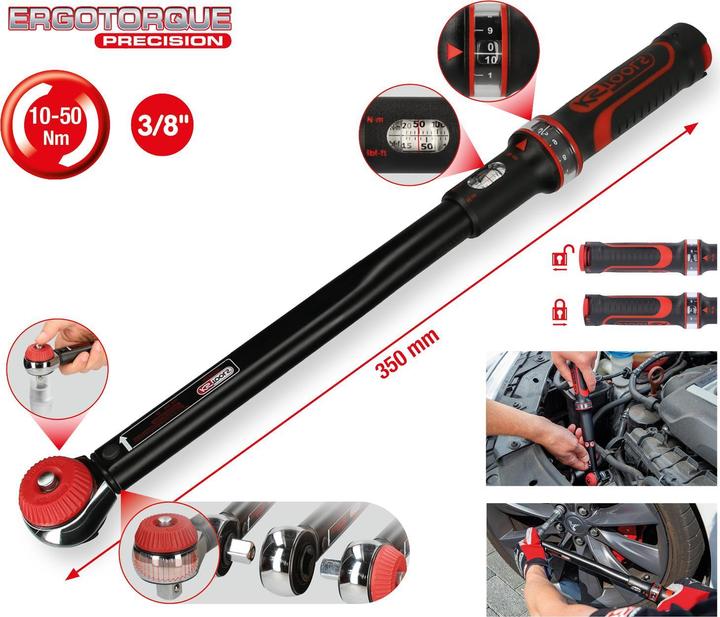 Produktbild KS Tools Ergotorque (3/8", 10 Nm, 50 Nm)