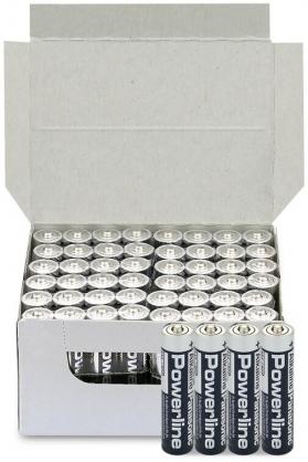 Image du produit Panasonic Pile Powerline -AAA Micro Boîte de 48 - LR03AD (48 pcs, AAA, 1300 mAh)