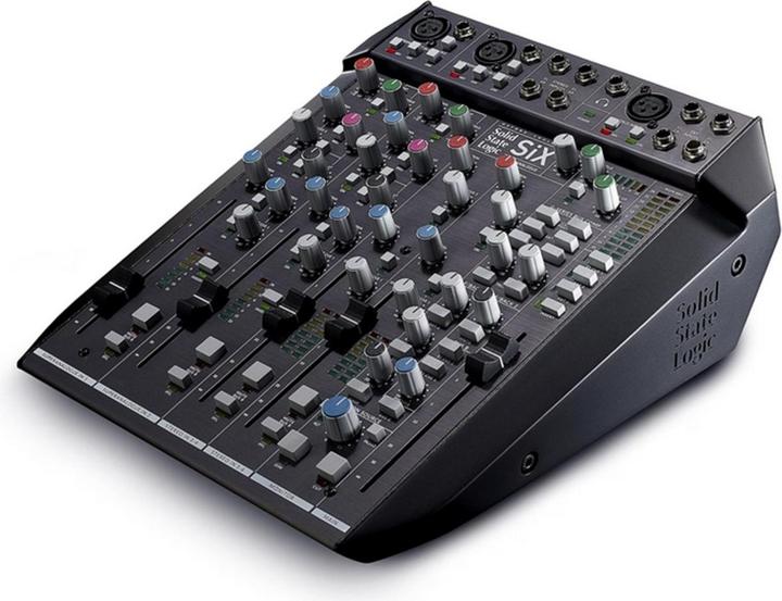 Produktbild Solid State Logic Mischpult SiX, Bauform: Pultform, Stereoeingänge: 2 (Studio- und Livemixer)