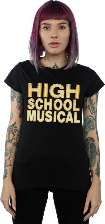 Image du produit Disney - T-shirt HIGH SCHOOL MUSICAL THE MUSICAL LIGHTS LOGO - Femme (XXL)