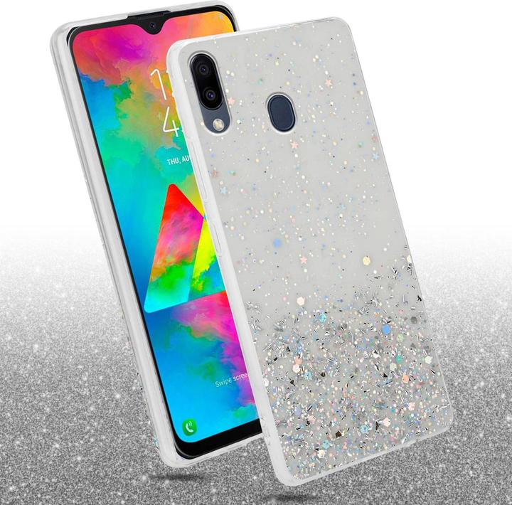 Productafbeelding Cadorabo TPU hoes met glitter voor Samsung Galaxy M20 (Samsung Galaxy M20)