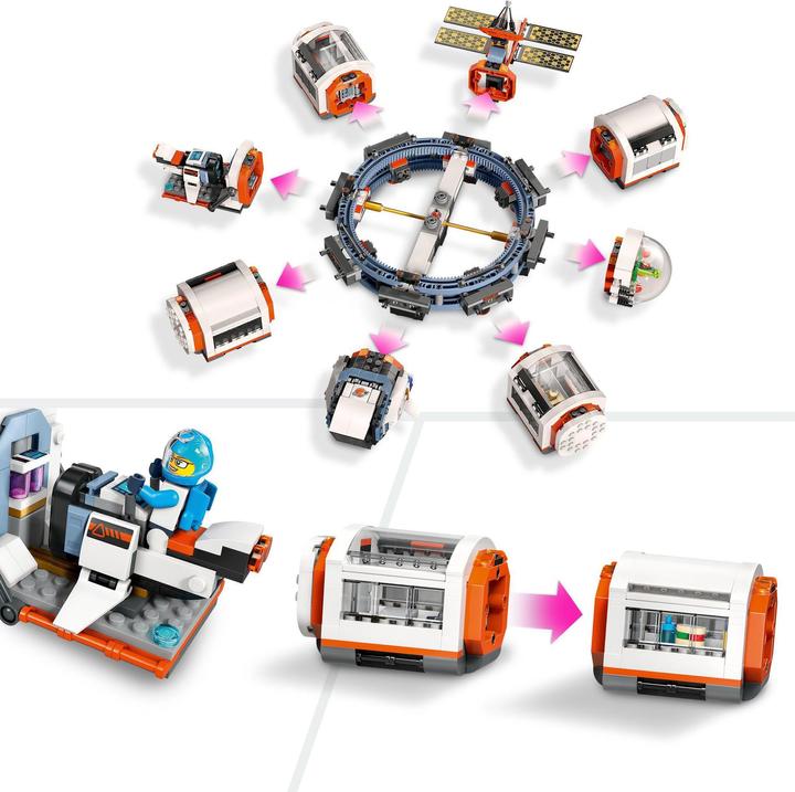 Produktbild LEGO Modulare Raumstation (60433, LEGO City)