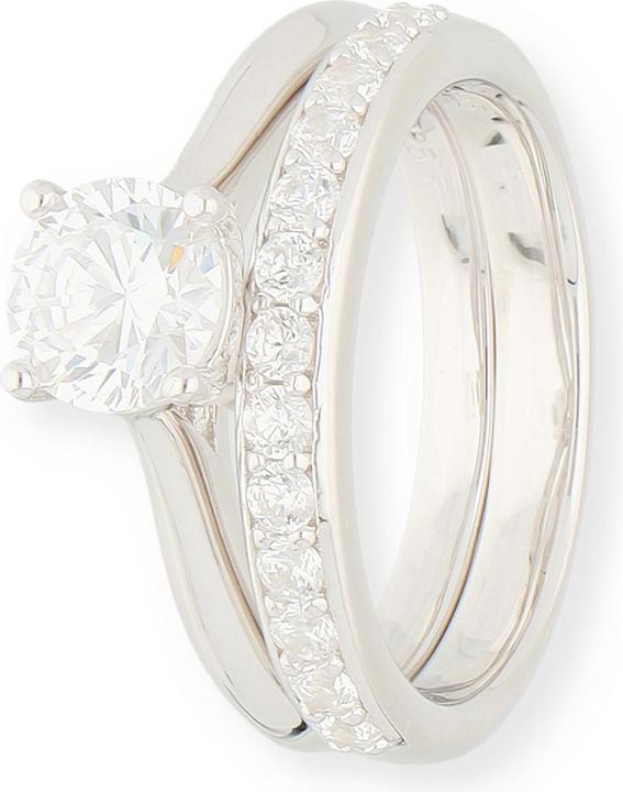 Carat Solitaire|Alliance (56, 925 Silber)