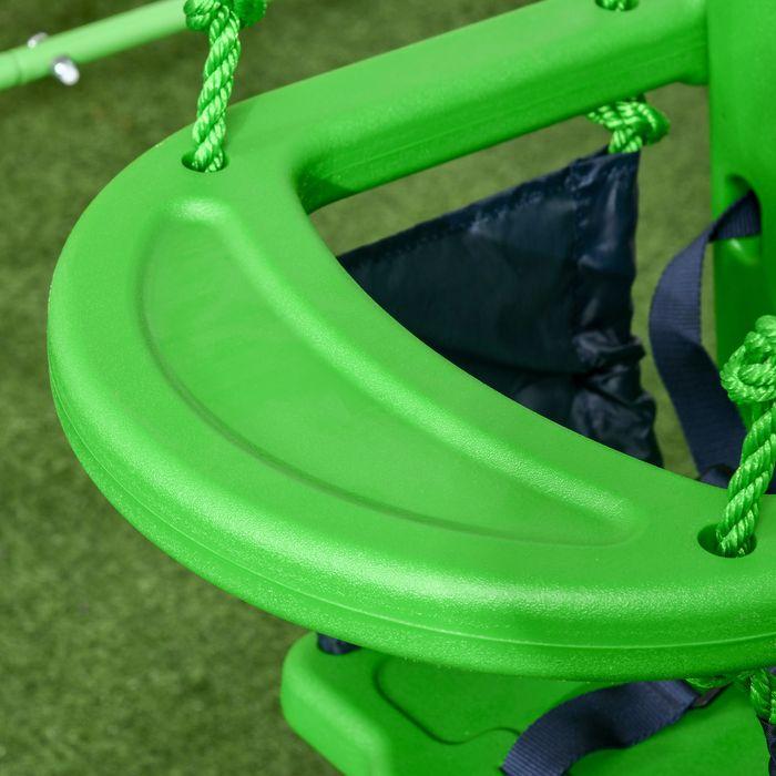 Immagine prodotto Swisshandel24 Babyschaukel, Kleinkinderschaukel, Gartenschaukel mit Sicherheitsbügel, Anschnallgurt, für 6-36 Mona
