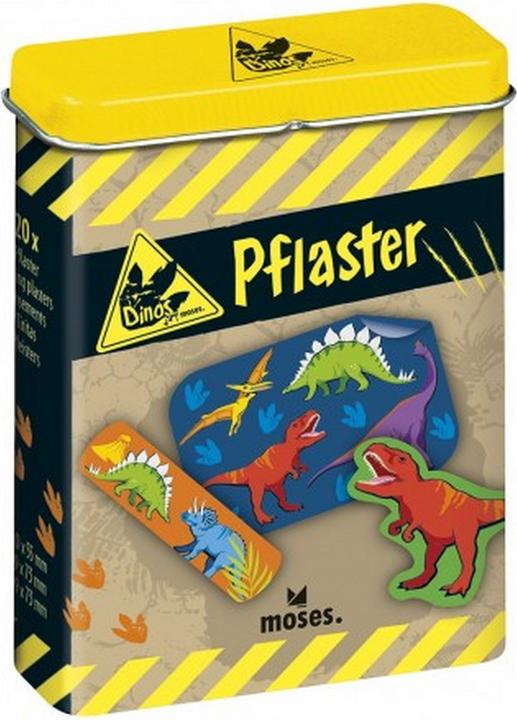 Produktbild Dino, 20 Pflaster mit Muster in der Metall Box (20 x)