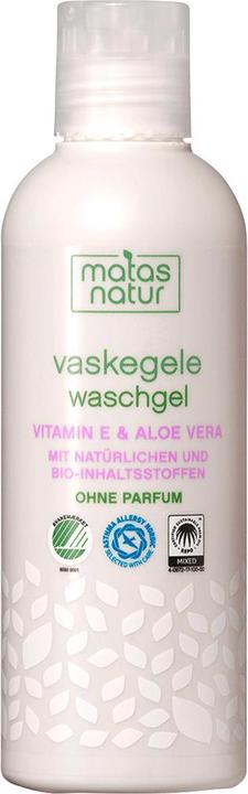Image du produit Matas Gel nettoyant naturel à l'aloe vera bio et à la vitamine E (Gel, 200 ml)