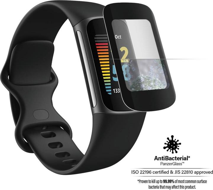 Actual product image PanzerGlass Screen Protector Fitbit Charge 6 | 5