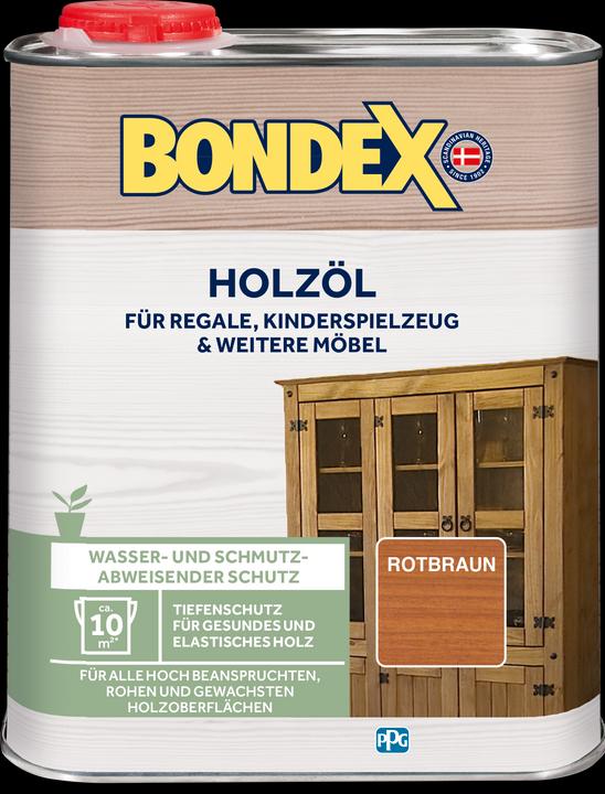 Produktbild Bondex Holzöl (Rotbraun, 0.75 l)