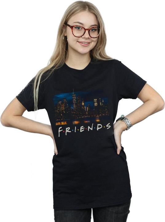 Immagine prodotto Friends New York Skyline Photo Maglietta Ampia Donna (L)