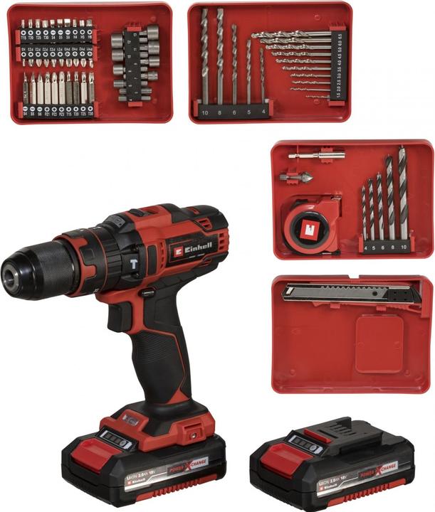 Immagine prodotto Einhell TE-CD 18/40 Li-i +64 (Batteria ricaricabile)