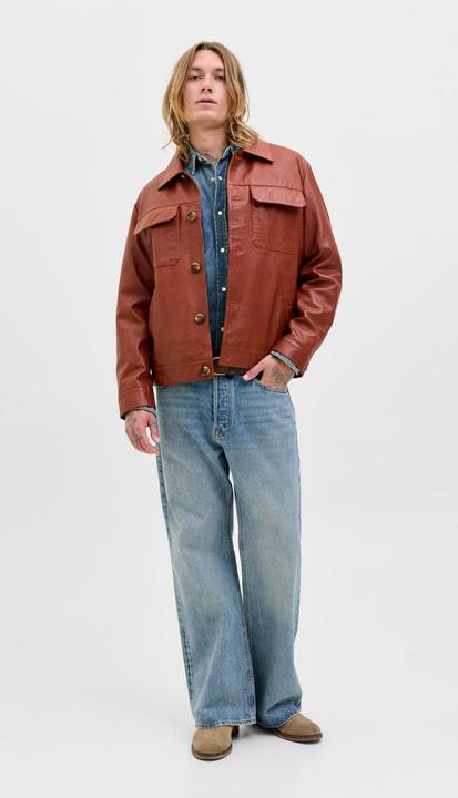 Actual product image Jack & Jones Lederjacke Lederjacke (XXL)
