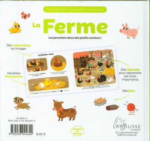 Produktbild Larousse jeunesse La ferme (Bécue Benjamin, Guidoux Valérie, Französisch)