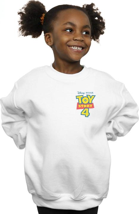 Immagine prodotto Disney Toy Story 4 Logo Breast Print Felpa Ragazze (128)