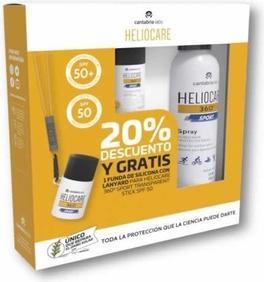 Actual product image Heliocare 360 Sport Set 3 Piece Set - Pack of 3 (Suntan cream, SPF 50+)