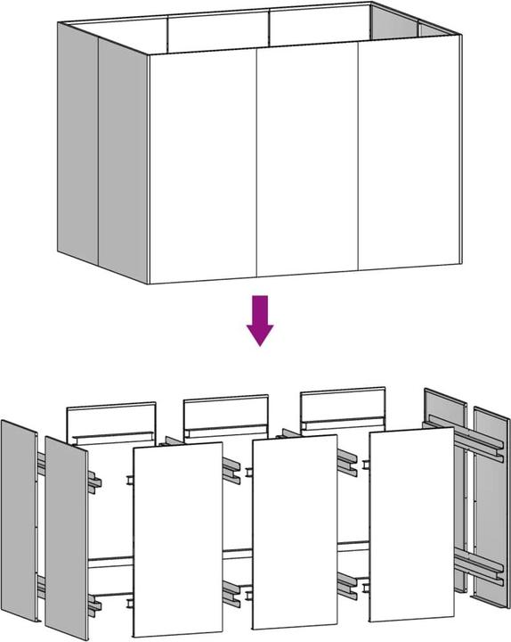 Actual product image VidaXL Hochbeet