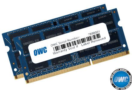 OWC 1600DDR3S16P (2 x 8GB, 1600 MHz, DDR3L-RAM, SO-DIMM)