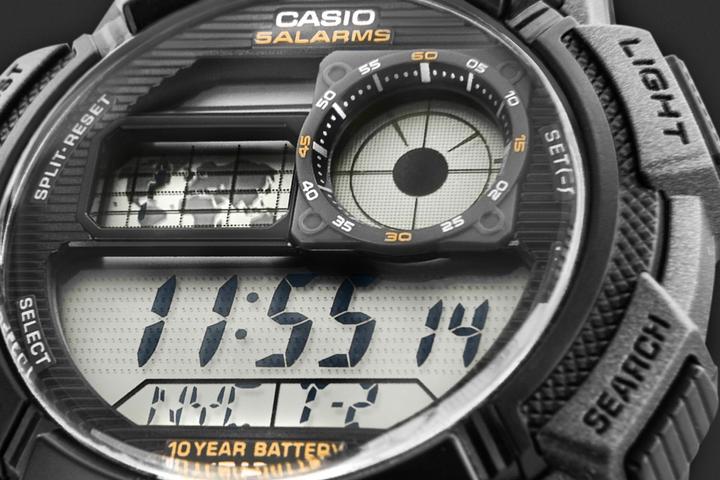 Image du produit Casio Ae-1000w-1avef (Montre numérique, 44 mm)