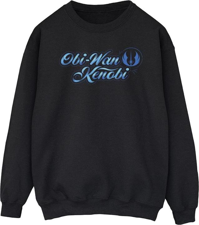 Produktbild Star Wars ObiWan Kenobi Ribbon Font Sweatshirt (M)