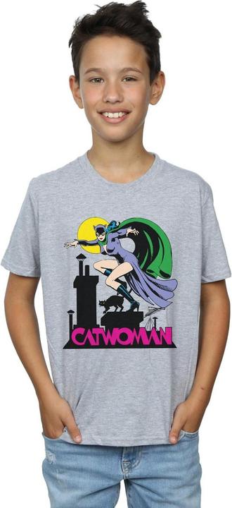 Produktbild Catwoman Text Logo TShirt Jungen (152, 158)
